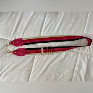 Wide Stripe Purse Strap